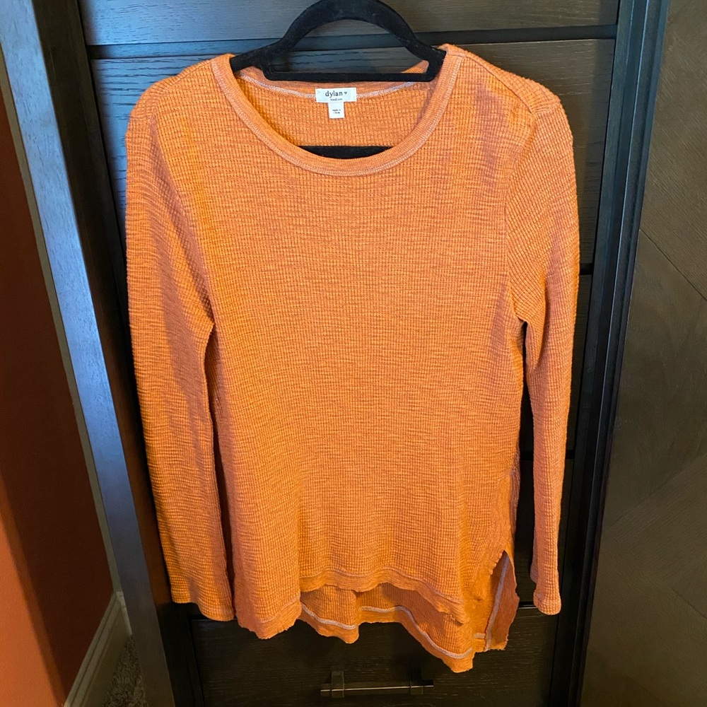 Orange sweater